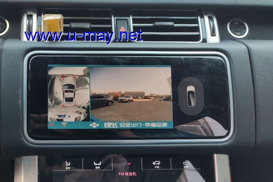 2018 Y LandRover dual screen reverse camera parking assist system